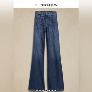 Banana Republic The Puddle Jean in Medium Wash, size 30